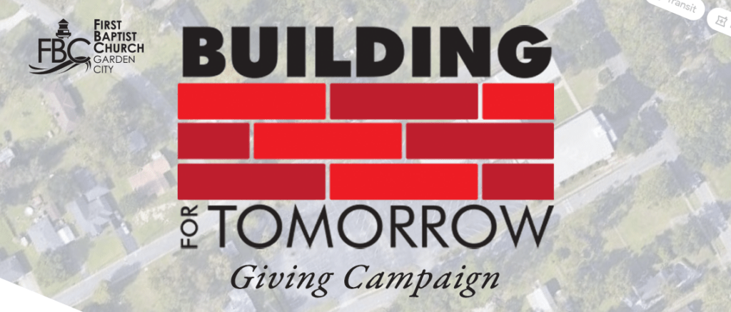 Building for Tomorrow Giving Campaign