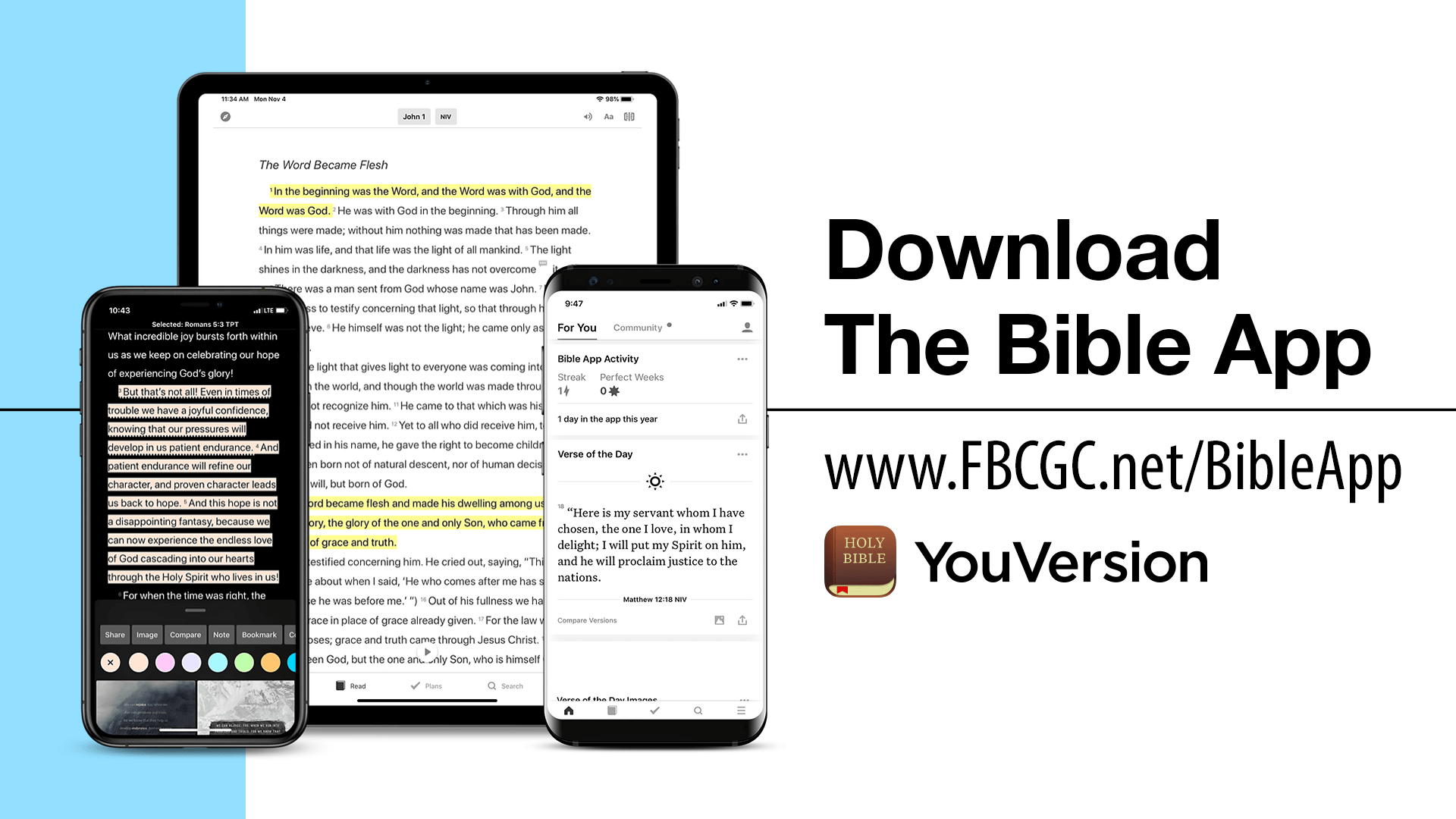 Download the Bible App